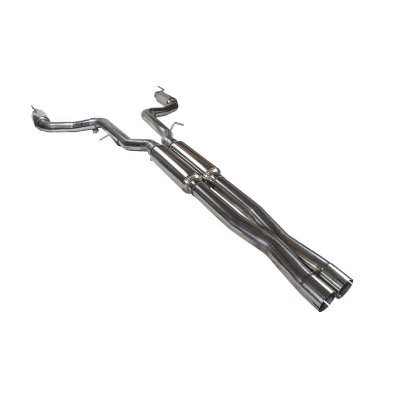 Kooks Headers — Kooks 2015+ Dodge Challenger Hellcat 3in OEM Style Cat-Back Exhaust System Uses OEM Tips
2-3/4in. x 3in. Cat-
2-3/4" x 3" Cat-Back - view 1