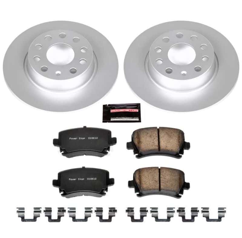 PowerStop — Power Stop 2013 Audi A3 Quattro Rear Z23 Evolution Sport Coated Brake Kit - view 1