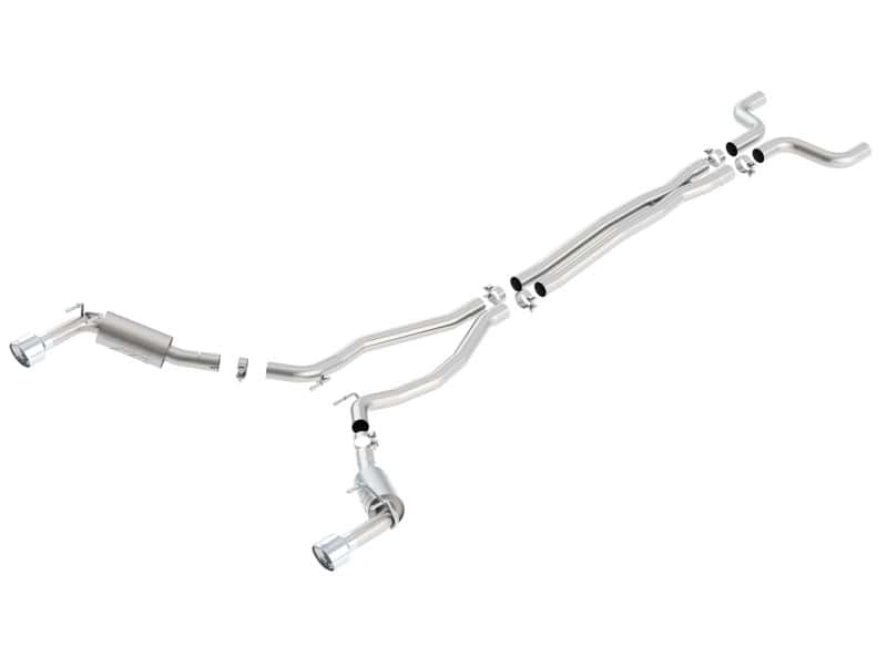 Borla — Borla 14-15 Chevy Camaro SS 6.2L V8 Single Split Rear Exit ATAK Catback Exhaust
Cat-Back System
ExhstSysKt - view 1