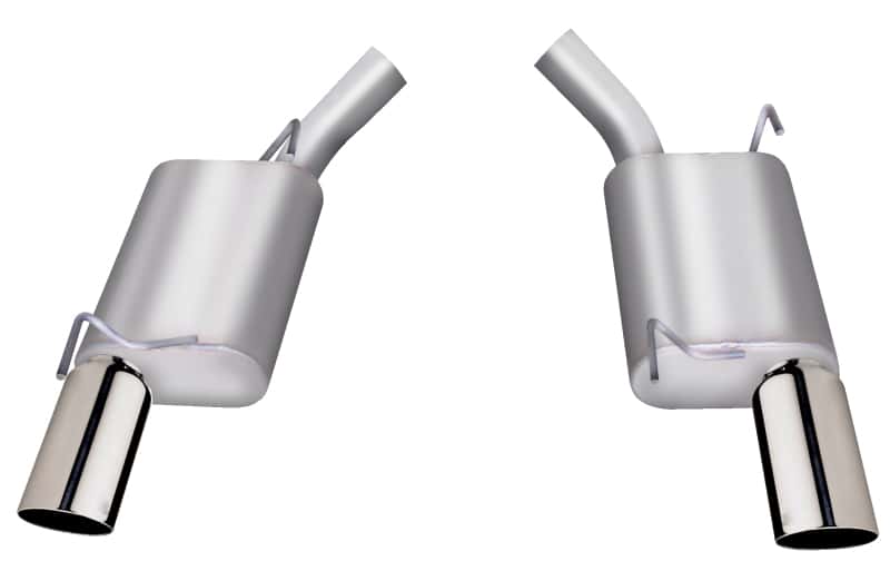 Gibson — Gibson 05-10 Ford Mustang GT 4.6L 2.5in Axle-Back Dual Exhaust - Stainless
Car - view 1