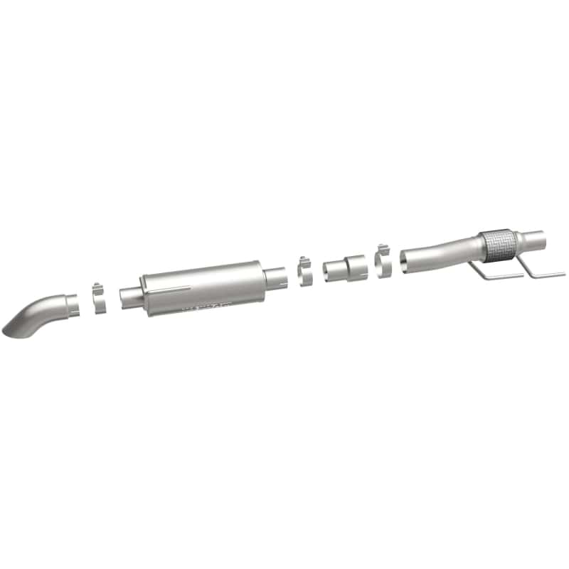 Magnaflow — MagnaFlow Cat-Back, SS, 2.5/3in, Turn Down In Front Rear Tire 2015 Ford F150 2.7L V6T Ext Cab
Cat-Back - view 27