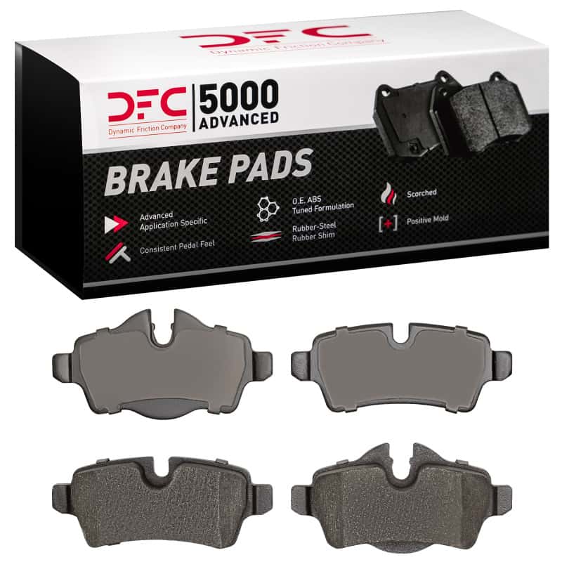 DFC — DFC 07-15 Mini Cooper Clubman Rear 5000 Advanced Low Metallic Brake Pads
DFC Brake Pad Set - view 1