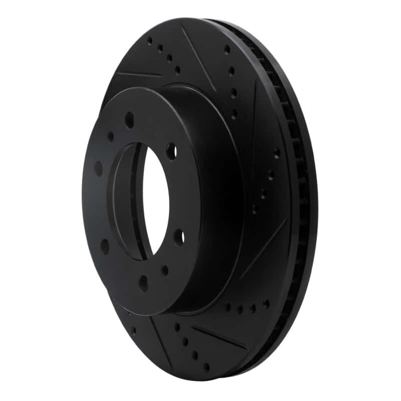 R1 Concepts — R1 06-10 Hummer H3T Front Right Drilled & Slotted Black Brake Rotor
R1 Brake Rotor Drill - view 2