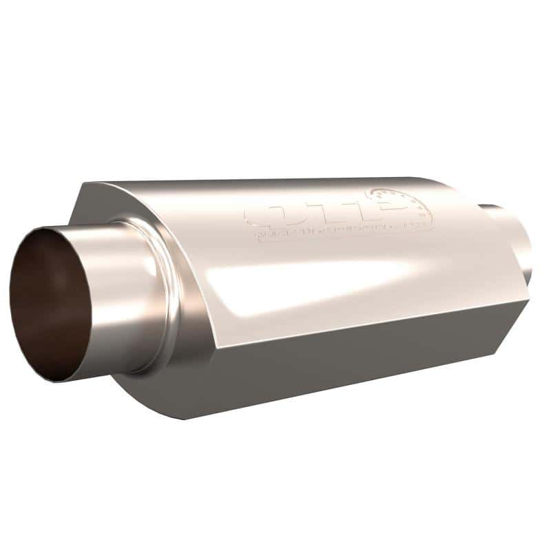 QTP — QTP 3.5in Weld-On 304SS AR3 Muffler - view 5