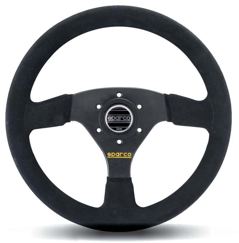 SPARCO — Sparco Steering Wheel 323 Suede Black - view 1