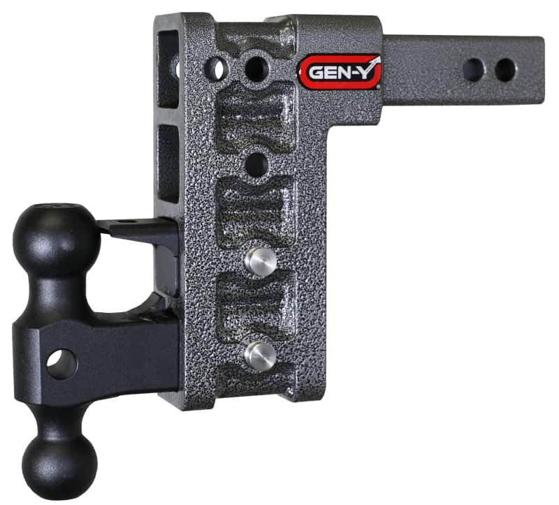 GEN-Y Hitch — Gen-Y Mega Duty 2in Shank 7.5in Drop 2K TW 16K Hitch w/GH-051 Dual-Ball/GH-032 Pintle Lock
Drop Hitch - view 3