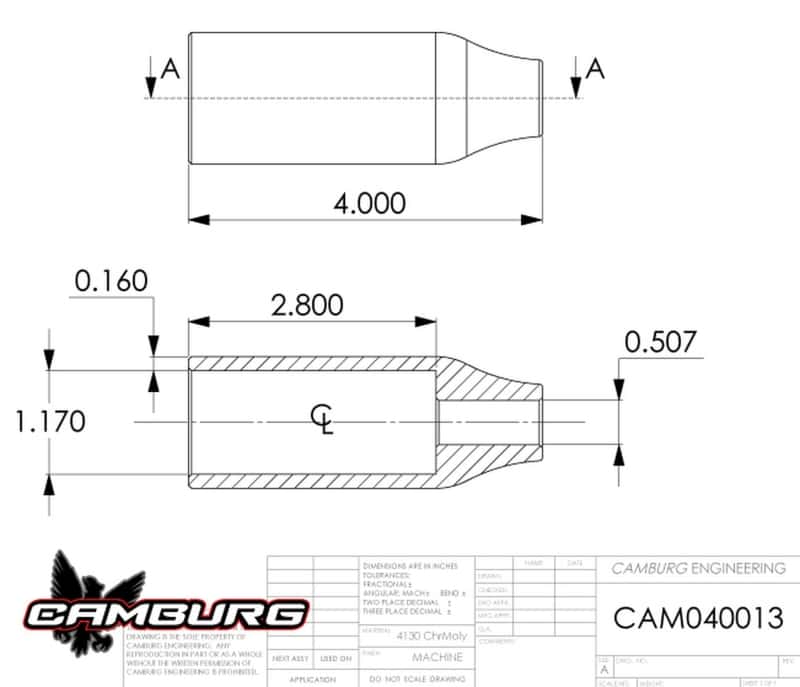Camburg — Camburg 1.50in. 4130 Billet Shock Mounts (pair)
Shock Mounts - view 3
