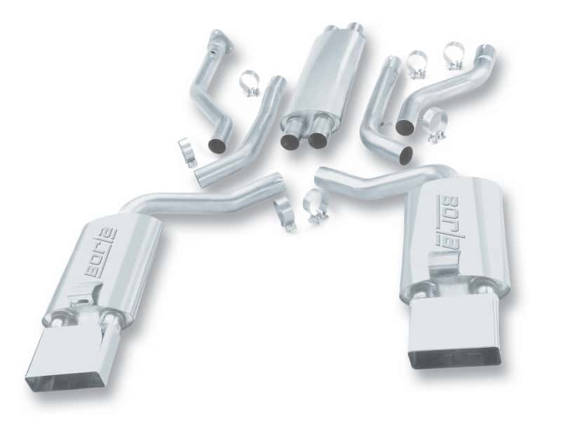 Borla — Borla 92-96 Chevrolet Corvette Hatchback/Conv 5.7L 8cyl 4/6 Spd Touring SS Catback Exhaust
Cat-Back System
ExhstSysKt - view 3