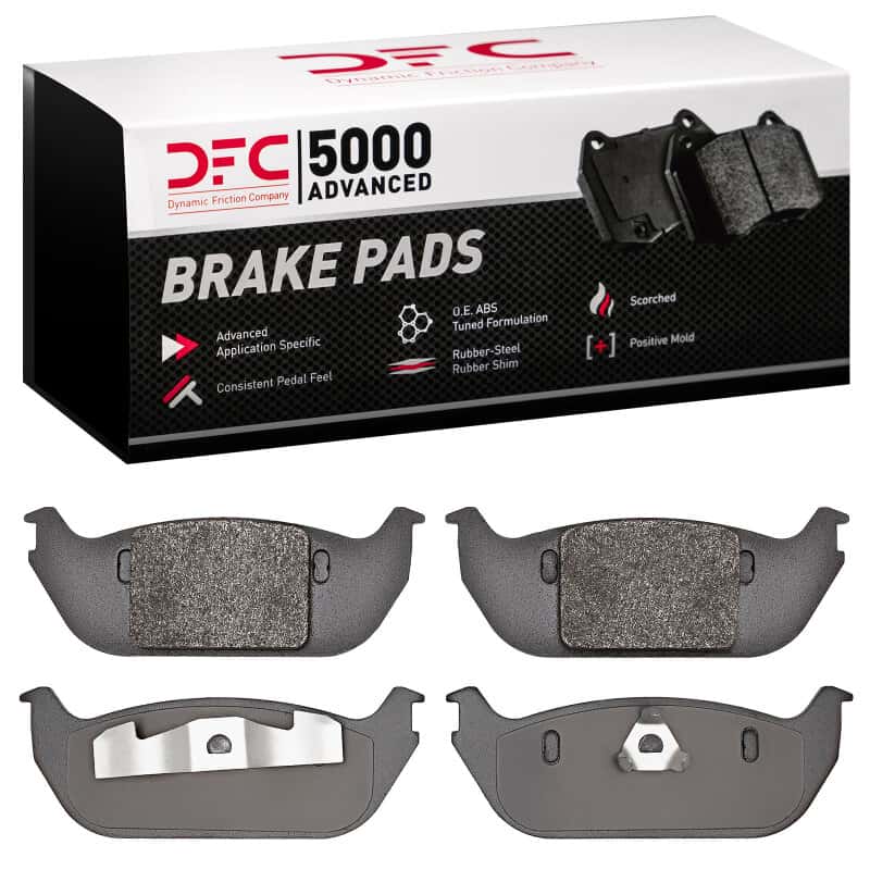 DFC — DFC 03-05 Lincoln Aviator Rear 5000 Advanced Semi Metallic Brake Pads
DFC Brake Pad Set - view 4