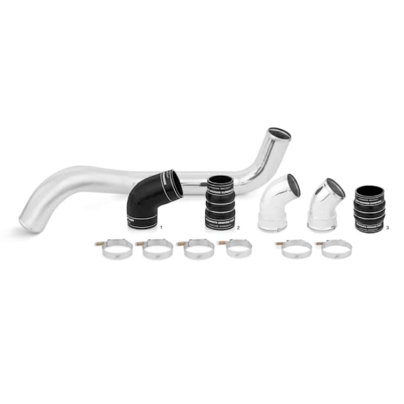 Mishimoto — Mishimoto 06-10 Chevy 6.6L Duramax Intercooler Kit w/ Pipes (Black) - view 9