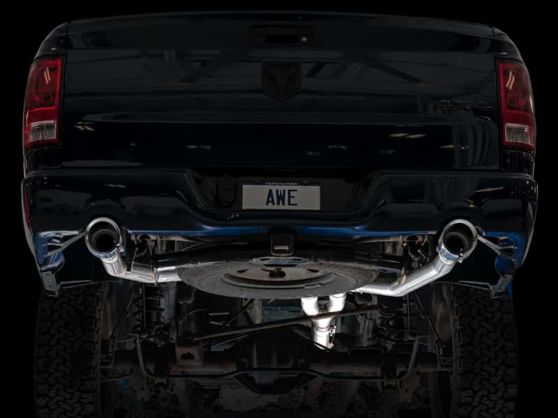 AWE Tuning — AWE Tuning 09-18 RAM 1500 5.7L (w/Cutouts) 0FG Dual Rear Exit Cat-Back Exhaust - Chrome Silver Tips
0FG Catback - view 6