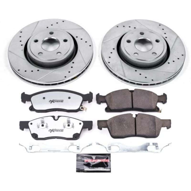 PowerStop — Power Stop 16-19 Jeep Grand Cherokee Front Z36 Truck & Tow Brake Kit - view 1