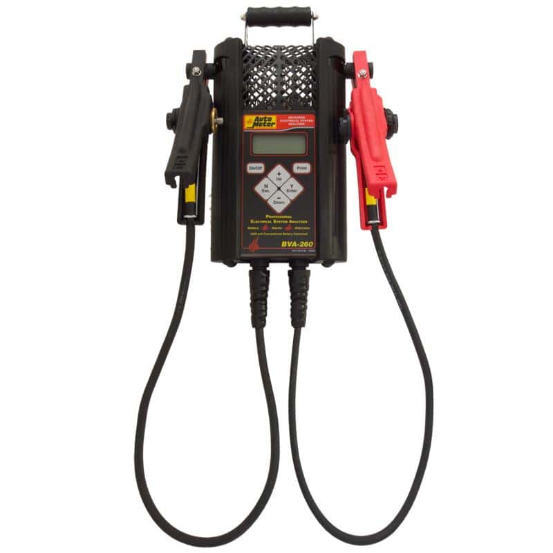 AutoMeter — Autometer Handheld Electrical System Analyzer w/120 Amp Load for 6V/12V Applications
HD TESTER 120A LOAD - view 2