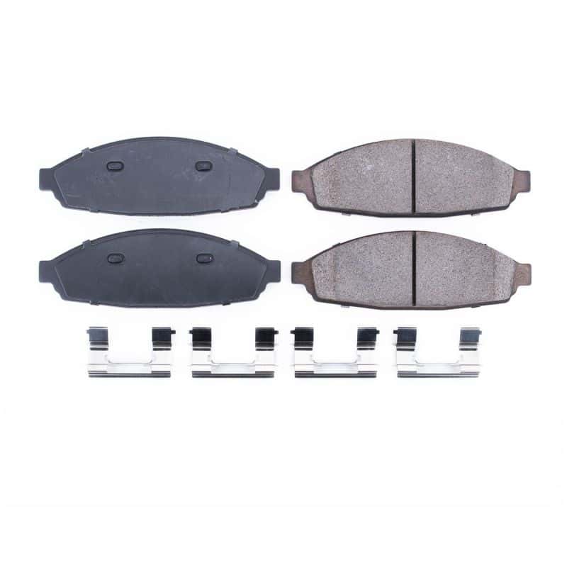 PowerStop — Power Stop 03-11 Ford Crown Victoria Front Z17 Evolution Ceramic Brake Pads w/Hardware
Z17 Brake Pads - view 1