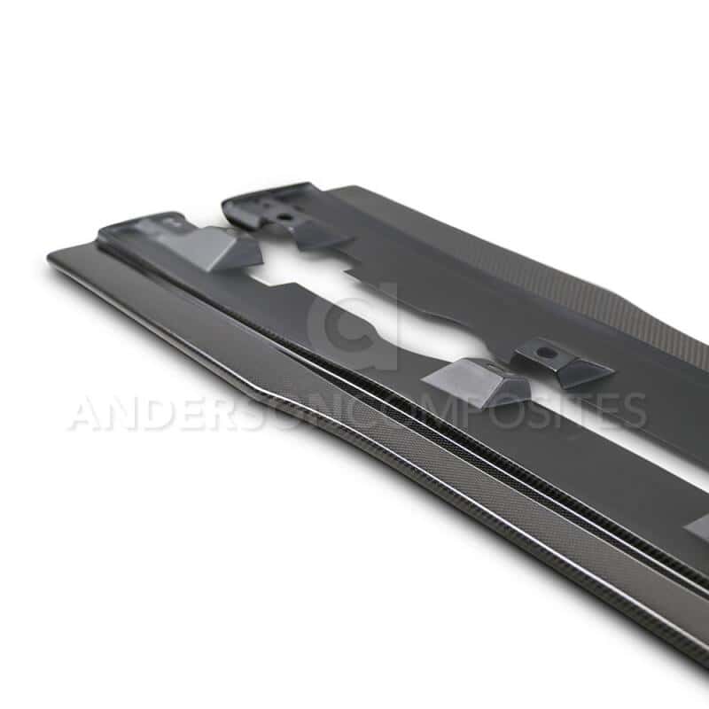 Anderson Composites — Anderson Composites 16-17 Ford Focus RS Type-AR Rocker Panel Splitter
Rocker Panel Extn - view 6