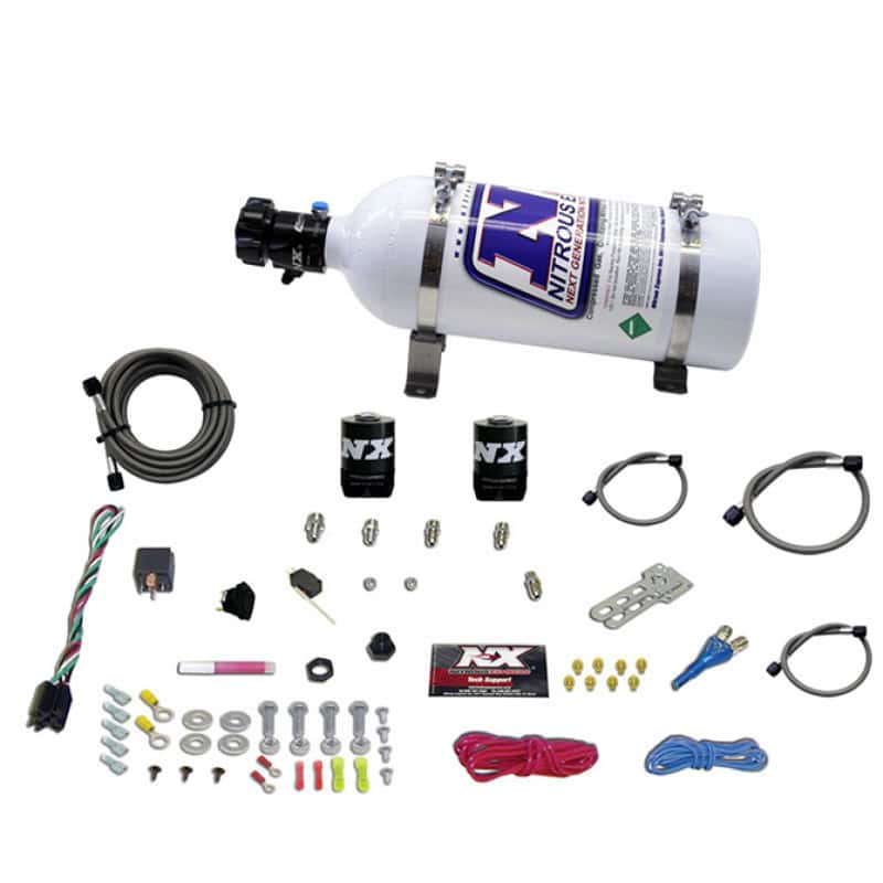 Nitrous Express — Nitrous Express All Ford EFI Single Nozzle Nitrous Kit (35 -50-150HP) w/5lb Bottle
Injection System Kit
N2OSys - view 2