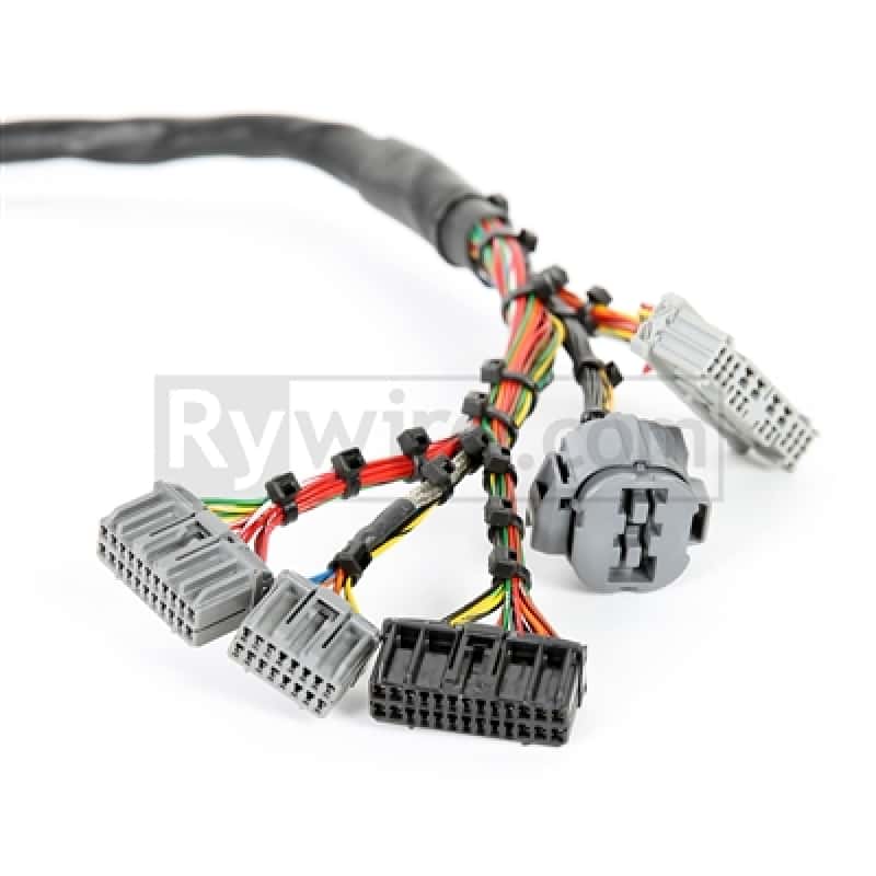 Rywire — Rywire Honda B-Series Mil-Spec Eng Harness w/OBD2 Dist/Inj/Alt & OBD1 92-95 ECU Plugs (Adapter Req) - view 2