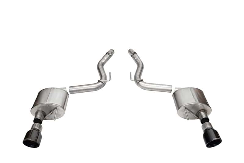 CORSA Performance — Corsa 2024+ Ford Mustang GT Sport Axle-Back Dual Rear Exit with 4.5in Black PVD Pro-Series Tips
Exhaust - view 1