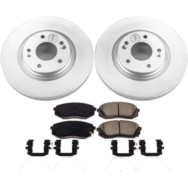 PowerStop — Power Stop 18-19 Hyundai Kona Front Z17 Evolution Geomet Coated Brake Kit - view 1