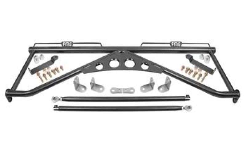 BMR Suspension — BMR 15-20 Ford Mustang Harness Bar - Black Hammertone
Harness Bars - view 2