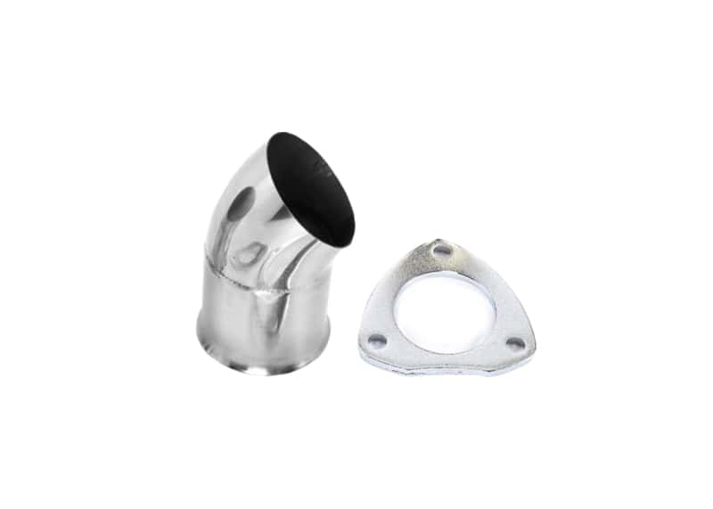 Granatelli Motor Sports — Granatelli 2.5in 304SS Turn Down w/3-Bolt Flange & Gasket
Exhaust Tail Pipe - view 1