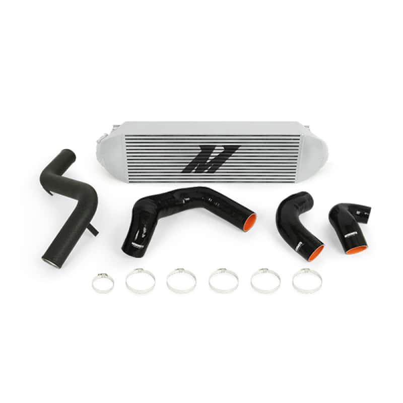 Mishimoto — Mishimoto 2013+ Ford Focus ST Silver Intercooler w/ Black Pipes - view 2