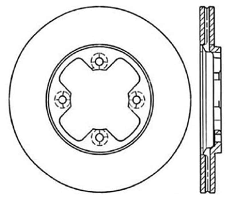 Stoptech — StopTech Slotted & Drilled Sport Brake Rotor
Slot/Drill Rotor - view 1