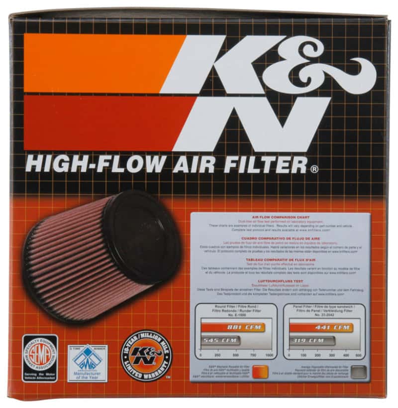 K&N Engineering — K&N Custom Round Racing Assembly Red 5.875in OD x1.313in ID x 1.813in Height
Custom Racing Assemb
Custom Assy - view 8