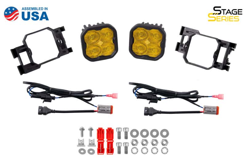 Diode Dynamics — Diode Dynamics SS3 Sport Type X Kit ABL - White SAE Fog - view 8