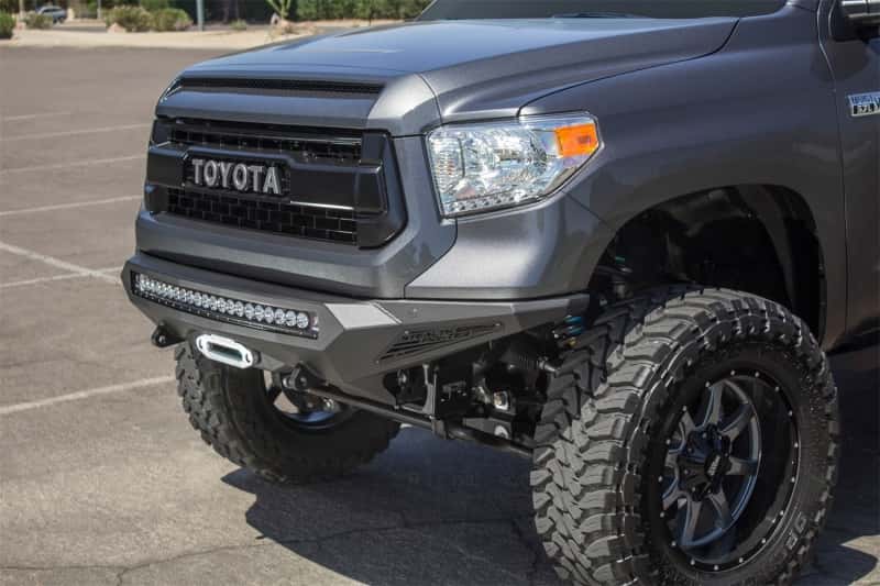Addictive Desert Designs — Addictive Desert Designs 2014+ Toyota Tundra Stealth Fighter Front Bumper w/Winch Mount & Sensors
Bumper- Front
Bumpers - view 8