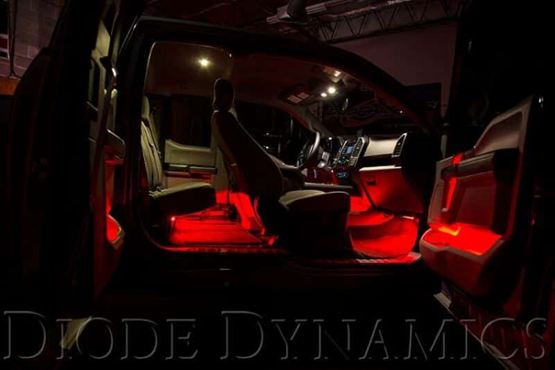 Diode Dynamics — Diode Dynamics LED Footwell Kit - Blue - view 5