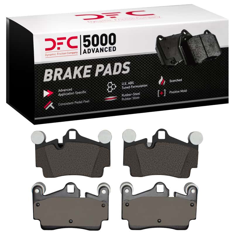 DFC — DFC 03-15 Audi Q7 Rear 5000 Advanced Low Metallic Brake Pads
DFC Brake Pad Set - view 4