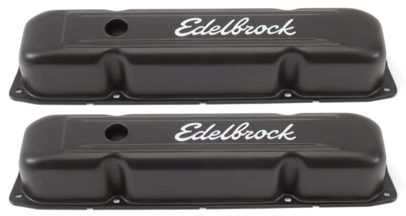 Edelbrock — Edelbrock Valve Cover Signature Series Chrysler 1958-1979 361-440 V8 Black
CHROME/PRO-FLO - view 1