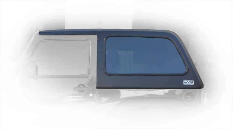 DV8 Offroad — DV8 Offroad 07-18 Jeep Wrangler JK 2 Piece Fast Back Hard Top 2 Door (Dropship Only) - view 1