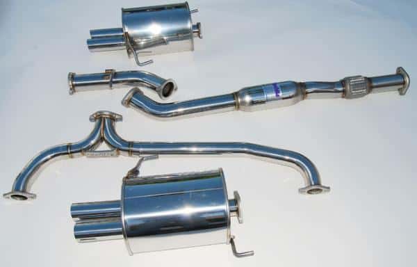 Invidia — Invidia 05+ Subaru Legacy GT Stainless Steel Quad Tip Cat-back Exhaust - view 2