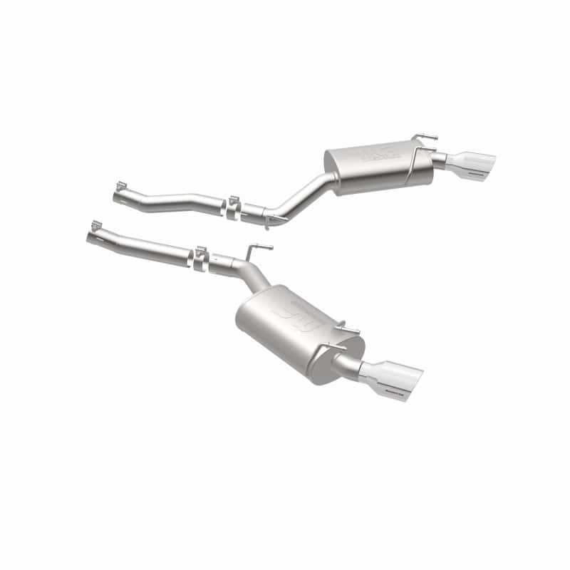 Magnaflow — MagnaFlow Axle-Back Stainless Dual Split 4in Polished Tips 10-15 Chevrolet Camaro Convert. 3.6L V6
Axle-Back
Cat-Back - view 16