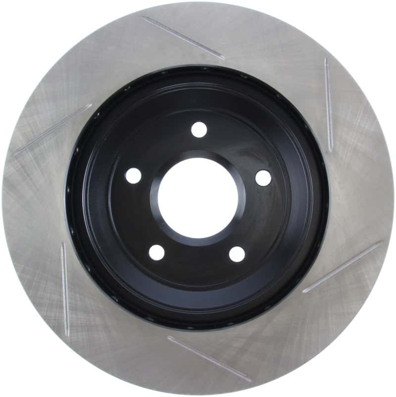 Stoptech — StopTech Power Slot 97-04 Chevy Corvette / 04 & 08 Cadillac XLR/XLR-V Front Right Slotted Rotor
Sport Slotted Rotor
Disc Brake Rotor - view 2