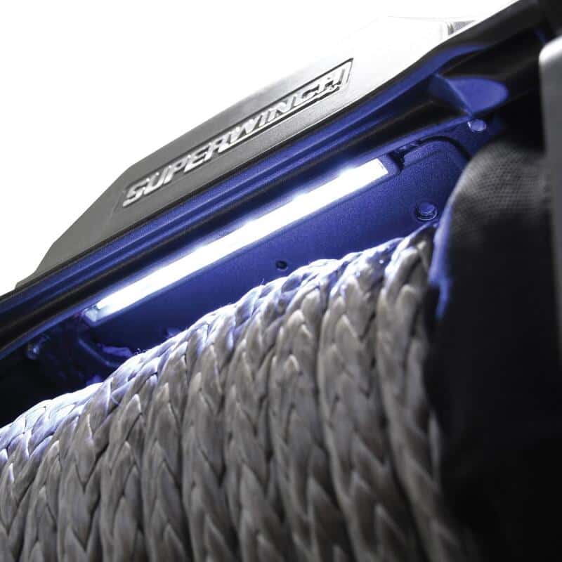 Superwinch — Superwinch 12000 LBS 12V DC 3/8in x 80ft Synthetic Rope SX 12000SR Winch - Graphite
Winch - view 31