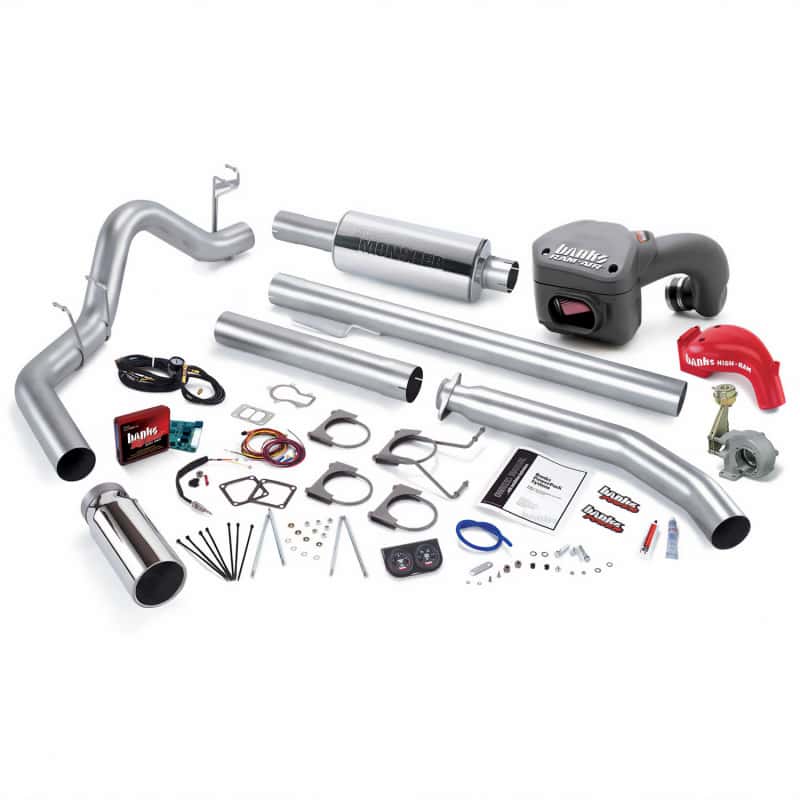 Banks Power — Banks Power 02 Dodge 5.9L 245Hp Std Cab PowerPack System - SS Single Exhaust w/ Chrome Tip
Performance System - view 4