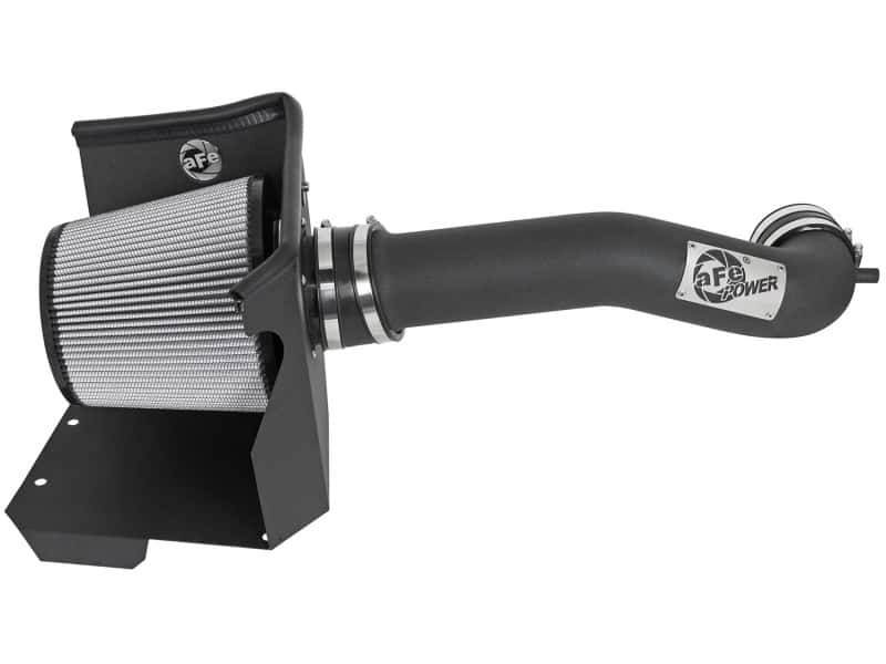 aFe — aFe MagnumFORCE Intake Stage-2 Dry S 14-17 GM Silverado/Sierra 1500 5.3L/6.2L w/Electric Fan
Magnum FORCE Intake - view 2