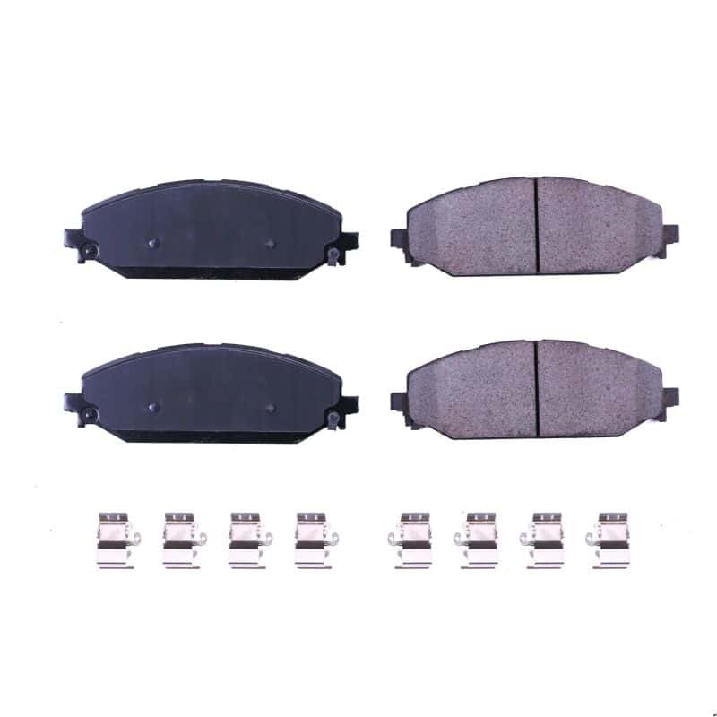 PowerStop — Power Stop 2019 Ram 1500 Front Z17 Evolution Ceramic Brake Pads w/Hardware
Z17 Brake Pads - view 1