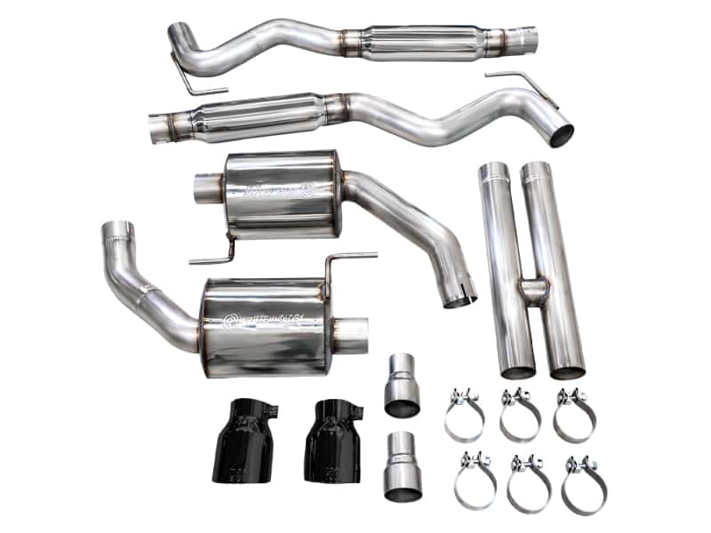 AWE Tuning — AWE 2024 Ford Mustang GT Fastback S650 RWD Touring Catback Exhaust w/ Dual Diamond Black Tips
Touring Catback - view 12