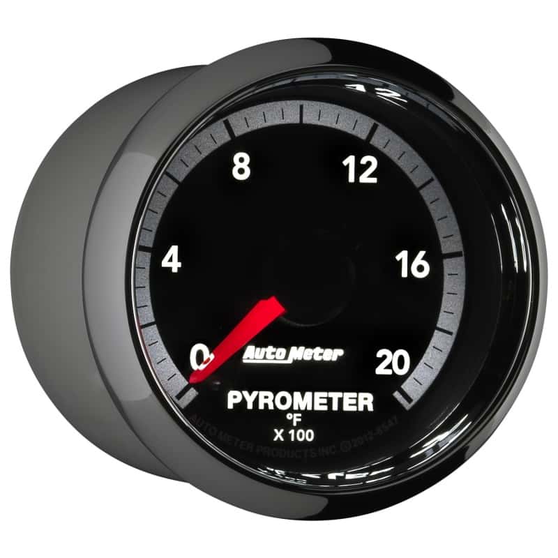 AutoMeter — Autometer Gen4 Dodge Factory Match 52.4mm Full Sweep Electronic 0-2000 Deg F EGT/Pyrometer Gauge
2-1/16" PYROMETER, 0 - view 12
