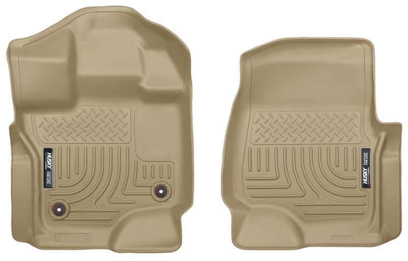 Husky Liners — Husky Liners 15-23 Ford F-150 Super/Super Crew Cab WeatherBeater Tan Front Floor Liners
FLOOR COVERINGS
Floor Liners - view 2