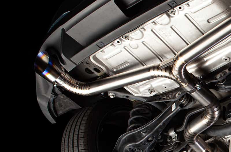 COBB — Cobb Subaru 18-21 Volkswagen GTI (MK7.5) Titanium Cat-Back Exhaust System - view 2