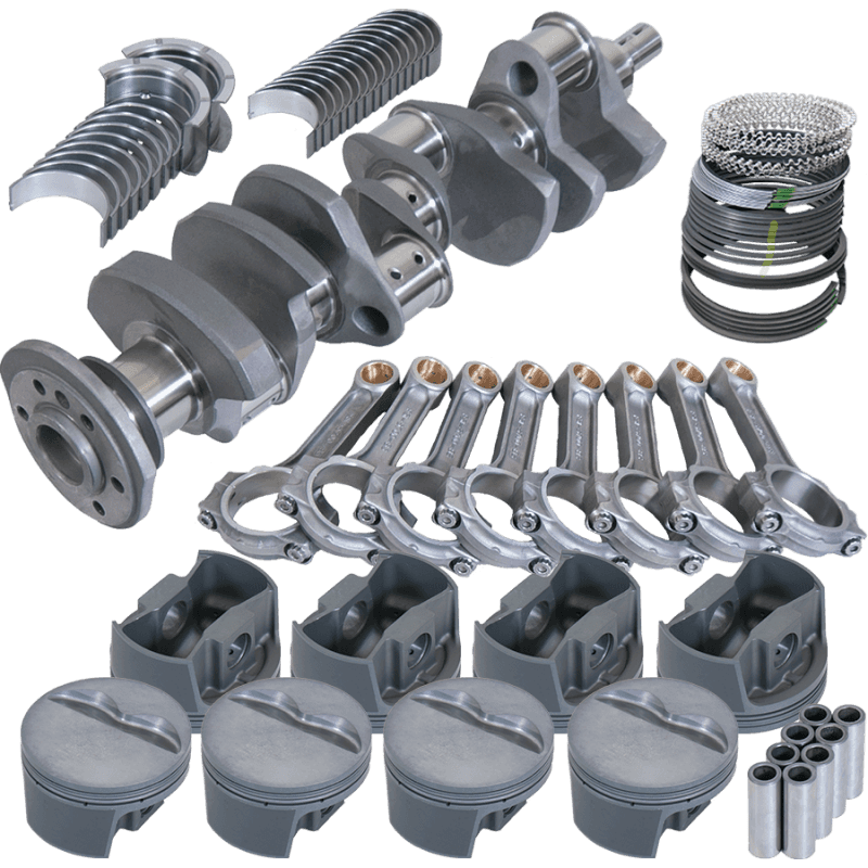 Eagle — Eagle Chevy 350 3.750in Crank 5.700in I-Beam Rods -5cc Flat Top 4.030in Pistons Rotating Assembly
Pro Street Assembly - view 1