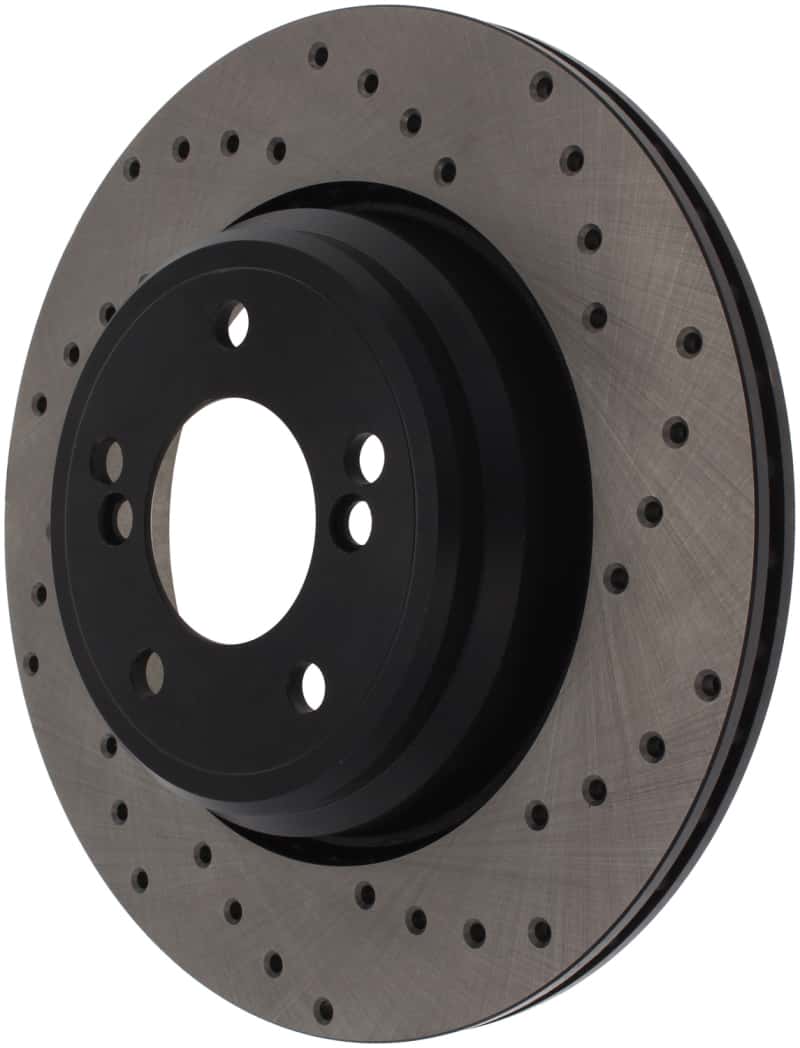 Stoptech — StopTech 01-07 BMW M3 (E46) / 00-04 M5 (E39) Drilled Right Rear Rotor
Cross Drilled Rotor
Disc Brake Rotor - view 4