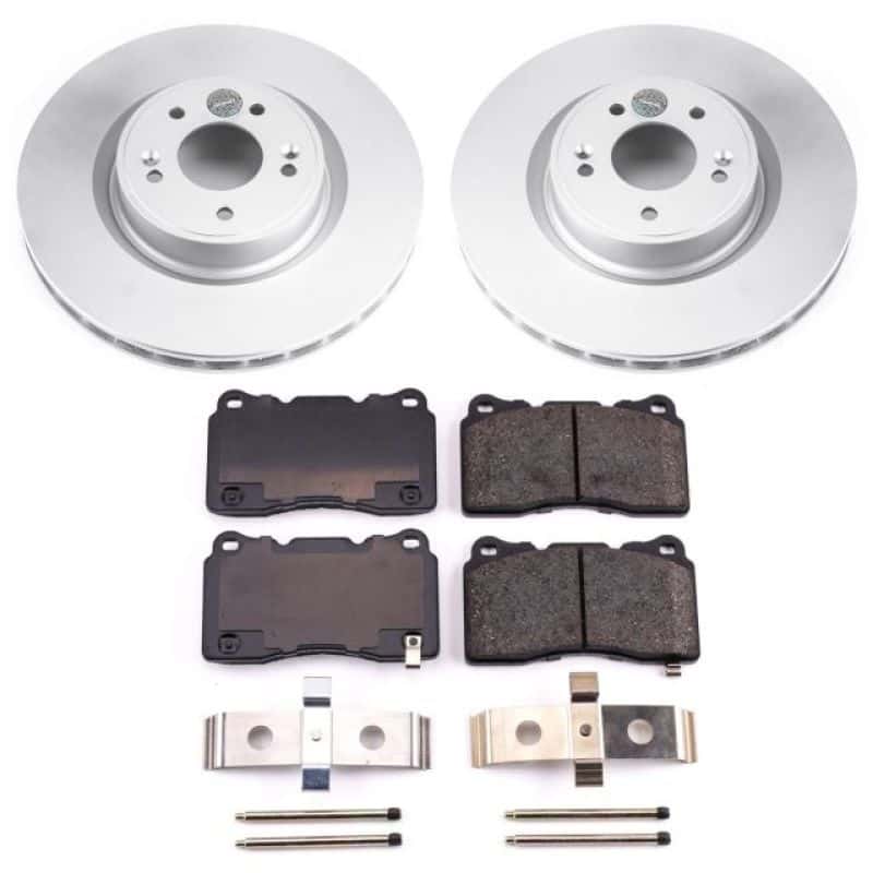 PowerStop — Power Stop 10-16 Hyundai Genesis Coupe Front Z17 Evolution Geomet Coated Brake Kit - view 1