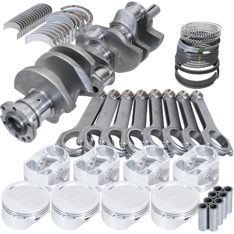 Eagle — Eagle Oldsmobile 455 4.500in Crank 7.100in H-Beam Forged 4032 -15cc 4.155in Piston Rotating Assembly
Street & Strip Assy - view 1