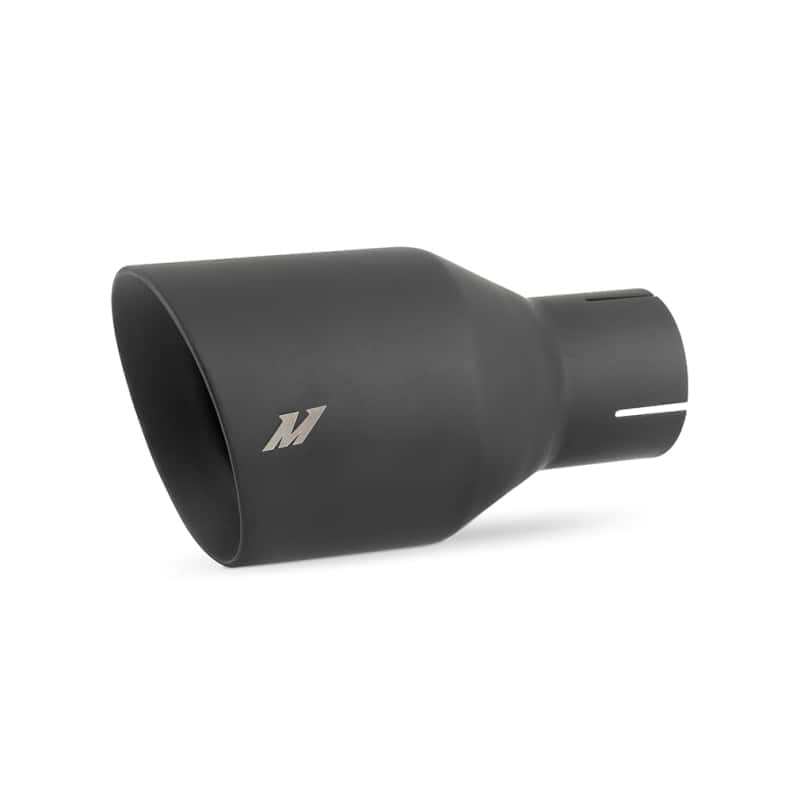 Mishimoto — Mishimoto Clamp-on Double Wall Exhaust Tip 2.5 Inlet Slash Cut - view 1